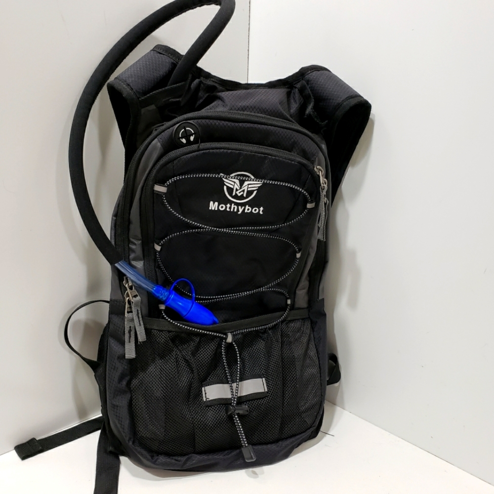Mothybot 2L Hydration Backpack Black